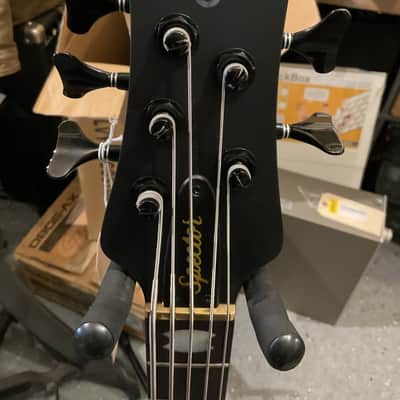 Spector Euro 5 LX 5-string Electric Bass Guitar - Black Stain w/ gig bag image 2
