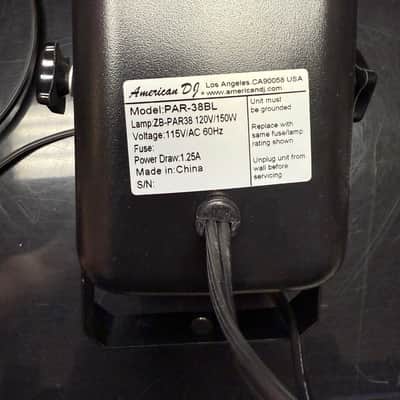 American DJ PAR-38BL Par Can Light image 3