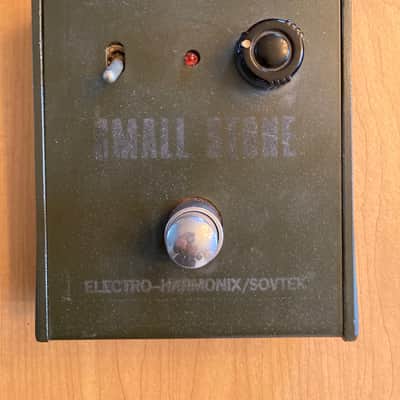 Electro-Harmonix Sovtek Small Stone Dark green image 1