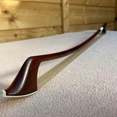Double Bass Pernambuco French Bow - German Made 1st Half 20thC. Offers Welcome image 12