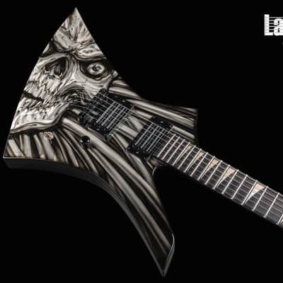 Jackson USA Custom Shop Kelly Mike Learn NAMM Engraved Aluminium Skull ONE OFF wow image 2
