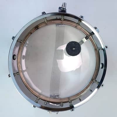Yamaha 4x13"Piccolo Snare Drum Steel Shell Chrome Triple-Flange Rim 8Lug 010866 image 12