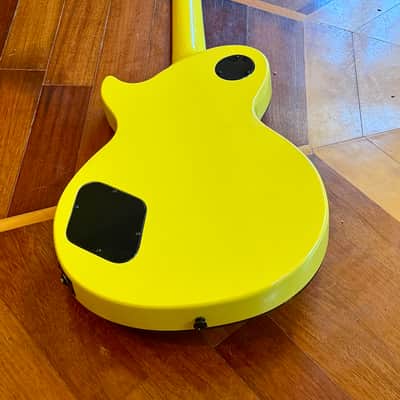 Hard Luck Kings Bossman HLK Kustom Series Yellow Les Paul STYLE USA Single Cut Elec Guitar image 16