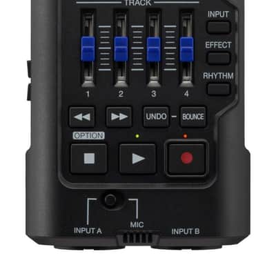 Zoom R4 MultiTrak Digital Mixer with 2-Inch LCD Display, Built-In Condenser Microphone, and Non-Skid Rubber Feet image 1