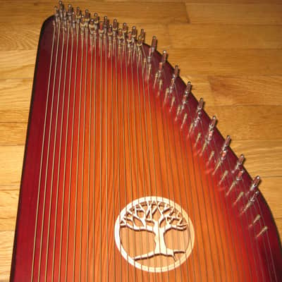 Barbie Edwards Therapy Harp 38 Strings Angelic Tuning 432hz Case image 4