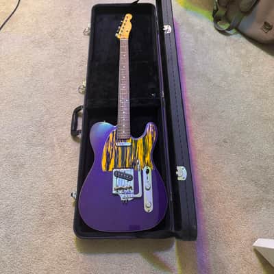 Squier Classic Vibe - Purple Sparkle Baritone Telecaster image 7