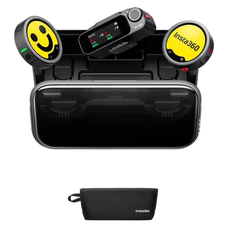 Insta360 Mic Pro (2 TX + 1 RX) - Camera microphone image 1