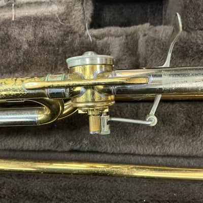 Vintage Bach Stradivarius 42G Trombone  w/ F-Attachment Early 1990s - Brass Lacquer image 9