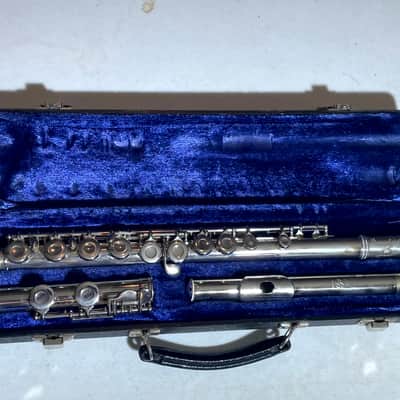 Gemeinhardt 2NP Straight-Headjoint Flute 1990 - Nickle-Plated image 1