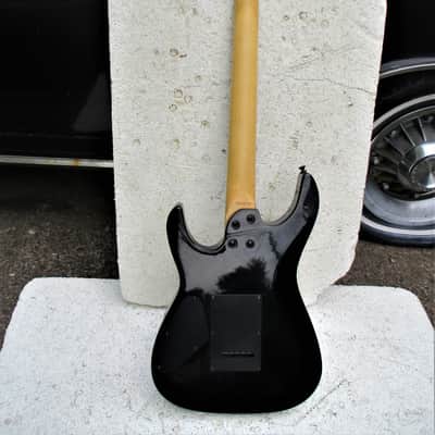 Aria Pro II AXL-STD - 3  Guitar, 1993, Korea,  Black, 3 PU's, Coil Tap, Gig Bag image 6