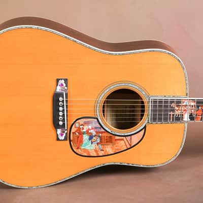 2004 Martin Cowboy Custom Harvey Leach Brazilian Rosewood SN 999900 D-45 image 14