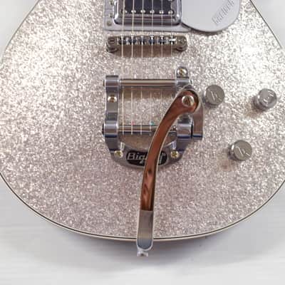 Gretsch G5230T Electromatic Jet FT with Bigsby - Silver Sparkle image 3