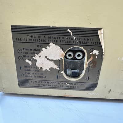 RCA Victor Mid Century Modern Stereo Orthophonic High Fidelity Record Player PD-27 image 9