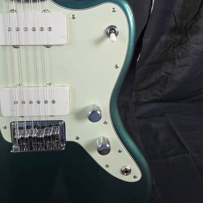 Squier Jazzmaster XII 12 String  2024 - Sherwood Green Limited Edition and Fender Gig Bag image 4