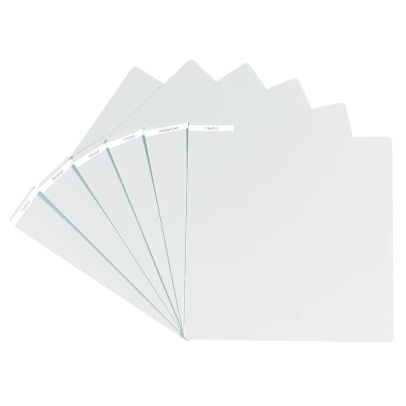 Glorious Vinyl Divider Set White - Vinyl Storage image 1