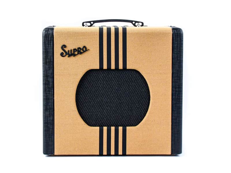 Supro Delta King 10 Tweed Black image 1