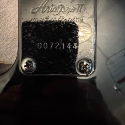 Aria Pro II JTE 1989 - sparkle blue faded image 5