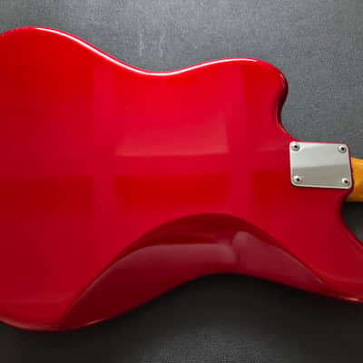 Fender Jazzmaster JM-66 '90s MIJ Candy Apple Red image 6