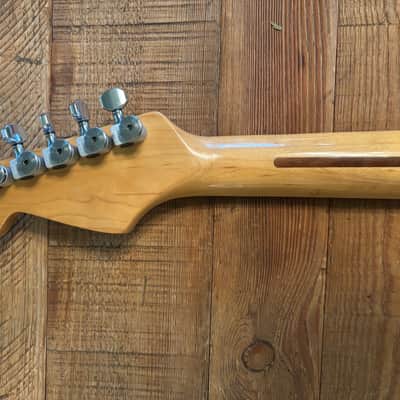 Fender Strat Plus Lace Sensors TBX Wilkinson SPLIT NUT Sperzels 1989 - Graffiti Yellow image 9