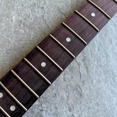 Tele Roasted Lion Flame Rosewood Neck 21 Fret, Stain Finish image 6