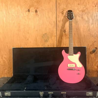 2005 Hamer USA Korina Special Jr. Flamingo Pink - SN 554291 w/ Hardshell Case image 3