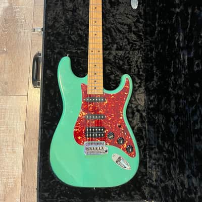 Suhr Limited Edition Classic S Paulownia with Maple Fretboard 2018 - Present - Surf Green with Tortoiseshell Pickguard image 1