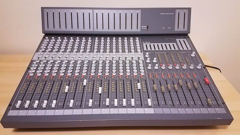 Tascam M-1600/16 16-Channel 8 bus Studio Meter Bridge DB25 MU-1616 image 1