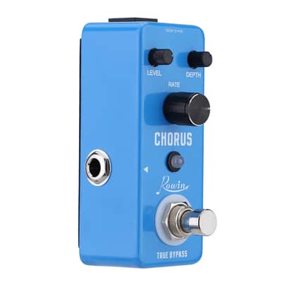Rowin LEF-304 Analog Chorus uses rare MN3007 CHIP/BBD Guitar Effect Mini Pedal True Bypass image 3