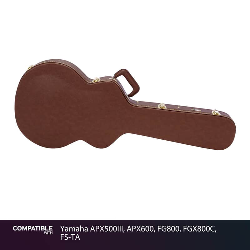 Gator Brown Case for Yamaha APX500III, APX600, FG800, FGX800C, FS-TA image 1