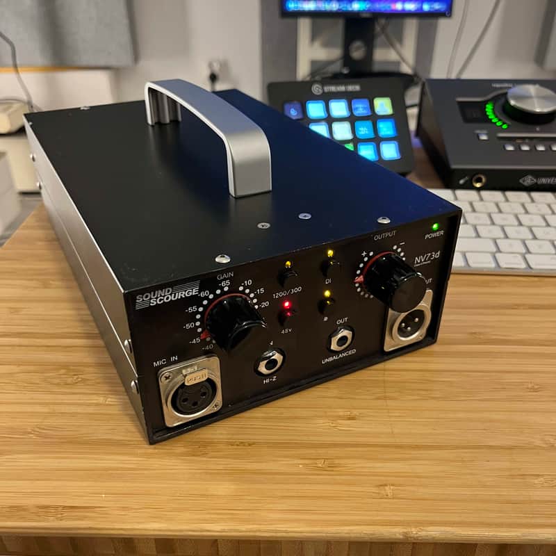Sound Scourge NV73d microphone preamp, Neve 1073 clone image 1