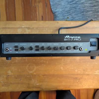 Ampeg SVT-7 PRO Bass Head - Rack Ears - Upgraded Chip image 1