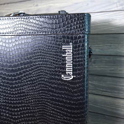 Cannonball Big Bell Stone Series Arc Soprano Sax Black with Silver Keys - SA5-BS image 15
