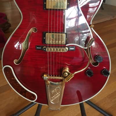 Gibson Country Gentleman  2001 Wine Red Finish image 5