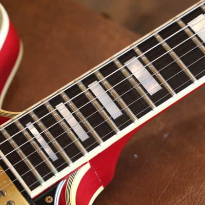 1986 Gibson BB King Lucille Electric Guitar Cherry Red + OHSC image 8