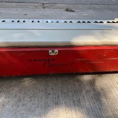 Hohner Clavinet C 1968 - White / Red image 4