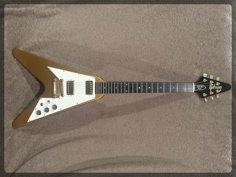 1993 Gibson Ltd Ed Flying V -  #20 of 50 - Cadillac Gold