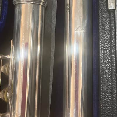 Powell Vintage Heavy Wall Commercial Flute 1980 - Silver Serial #5936 image 17