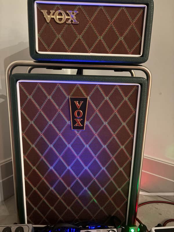 Vox MSB25 Mini Superbeetle 25-Watt 1x10" Mini Guitar Amp Stack 2019 - Present - British Racing Green image 1