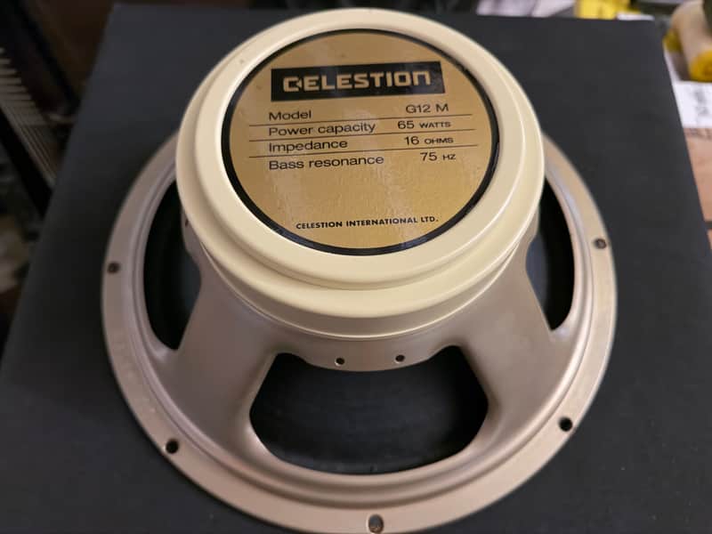 PAIR Celestion Creamback M65 & H75 16 Ohm speaker image 1