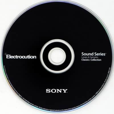 Sony Sound Series Electrocution Sample Library/Sound Library/Sampling CD 2000s image 3