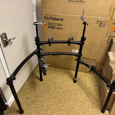 Roland MDS-9V V-Drum Rack Fully Loaded, 2 Cymbal Arms, 4 Pad Mounts - 051526 image 7