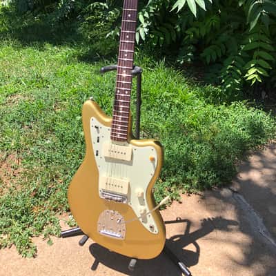 2008 Aztec Gold Fender American Vintage "Thin Skin" '62 Jazzmaster image 7
