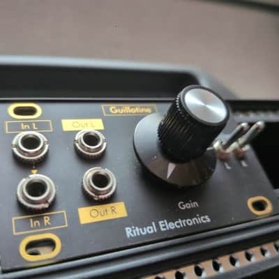 Ritual Electronics Guillotine Stereo High Gain, Heavy Clipping Distortion with Tone Controls in 1U Intellijel 2020´s image 3