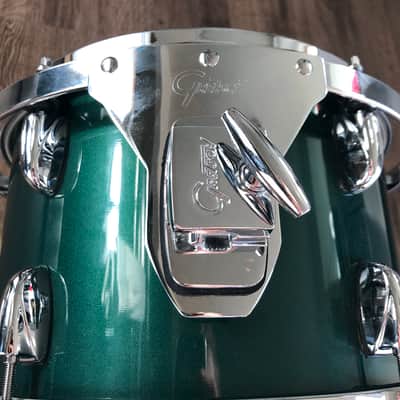 Gretsch USA Custom 12x8” Rack Tom With Mount, Cadillac Green Gloss image 5