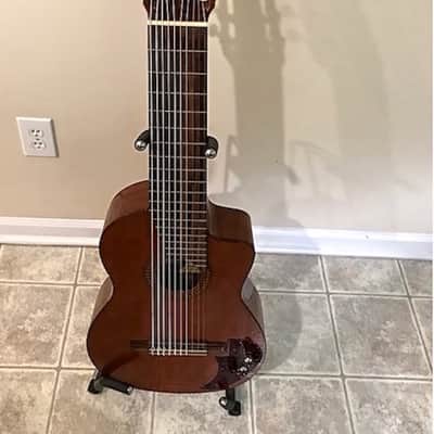 Cathedral 10 string clasical guitar 2013 with midi pickup image 1