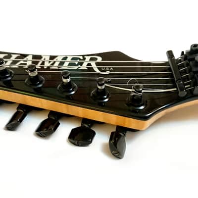 HAMER USA Diablo Left Handed in Transparent Cherry Red 1993 image 17