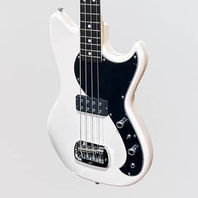 G&L Tribute Series Fallout 4 String Short Scale Electric Bass Guitar - Olympic White image 3