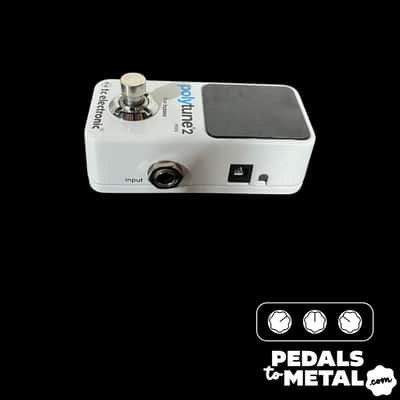 TC Electronic PolyTune 2 Mini Tuning Pedal 2010s - White X14361 image 4