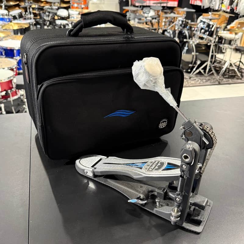 Immagine Mapex PF1000 Falcon Single Bass Drum Pedal 2010s - Chrome - 1