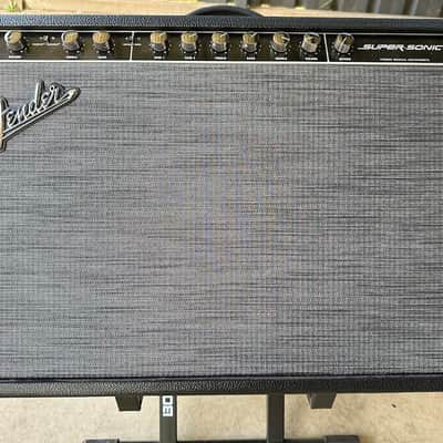 Fender Super-Sonic 22 2-Channel 22-Watt 1x12" Guitar Combo 2010 - Present - Black image 1
